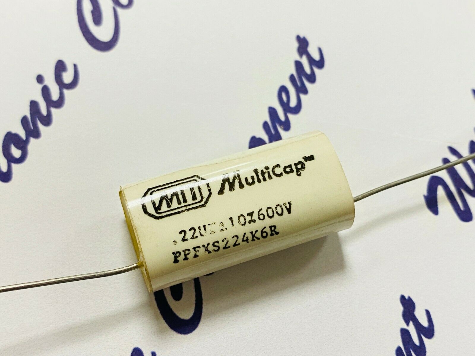 1pcs- Multicap PPFXS 0.22uF 600V 10% PPFXS224K6R Hi-End Audio Capacitor