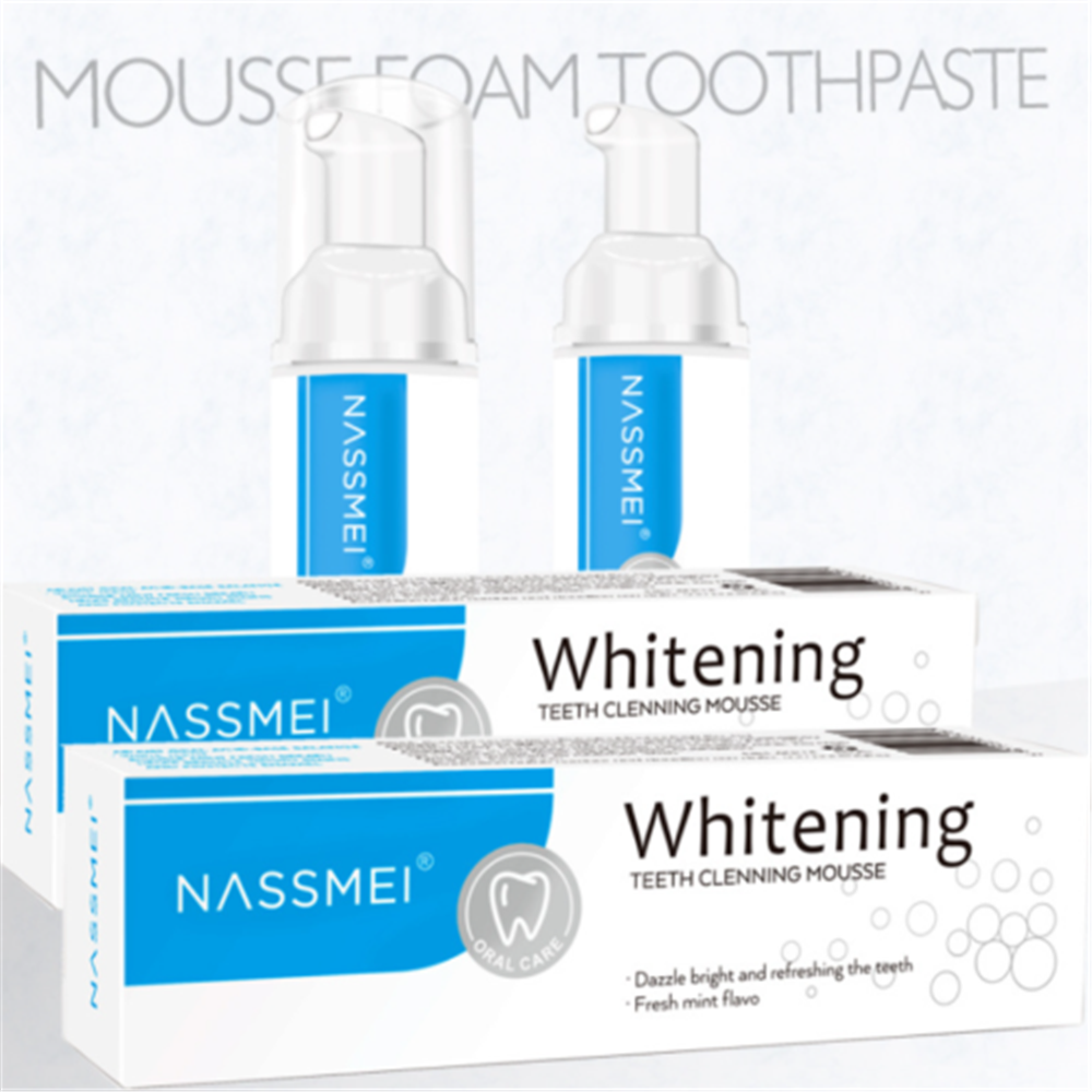 New 60ML Soda Mousse Tooth Cleansing Foam Toothpaste Tone Remove Stain Oral