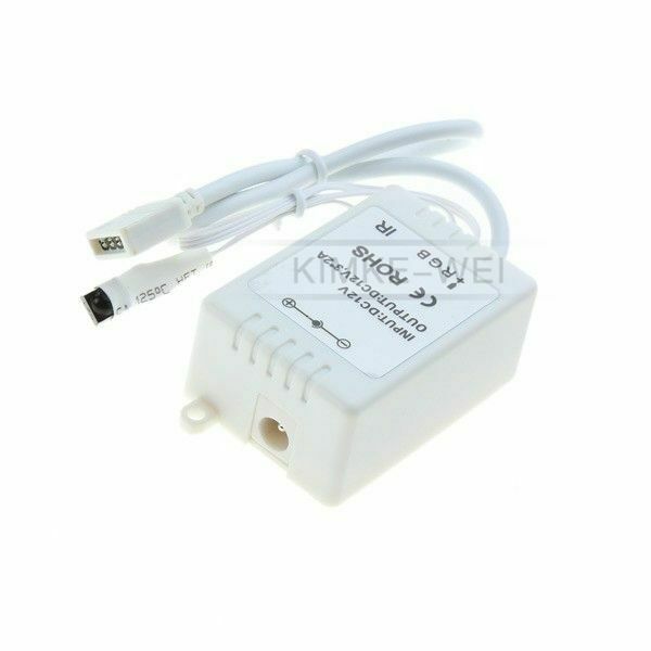 12v Control Box & Remote for 5050 SMD LED Strip - Anode