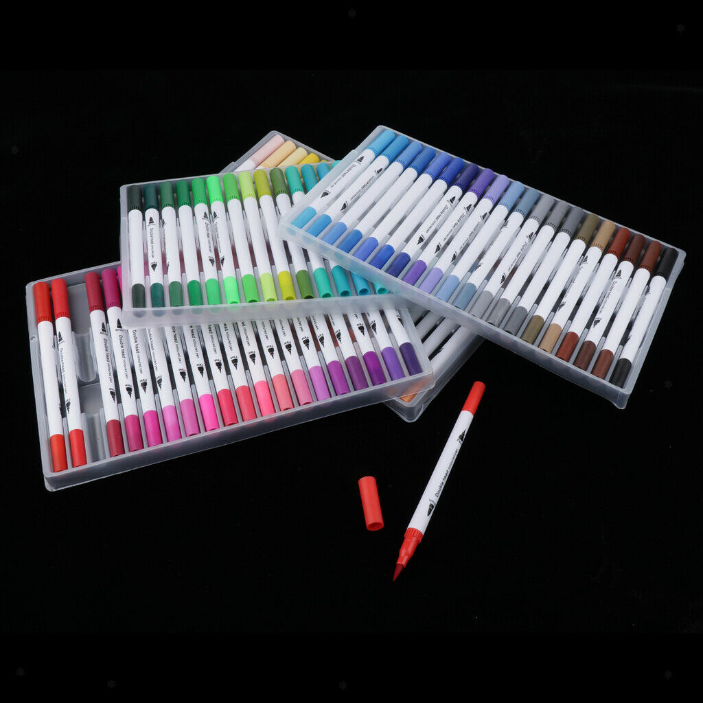 80 Paint Pens - Paint Marker Pens, Water Based Colors for Kids, Adults, Fine