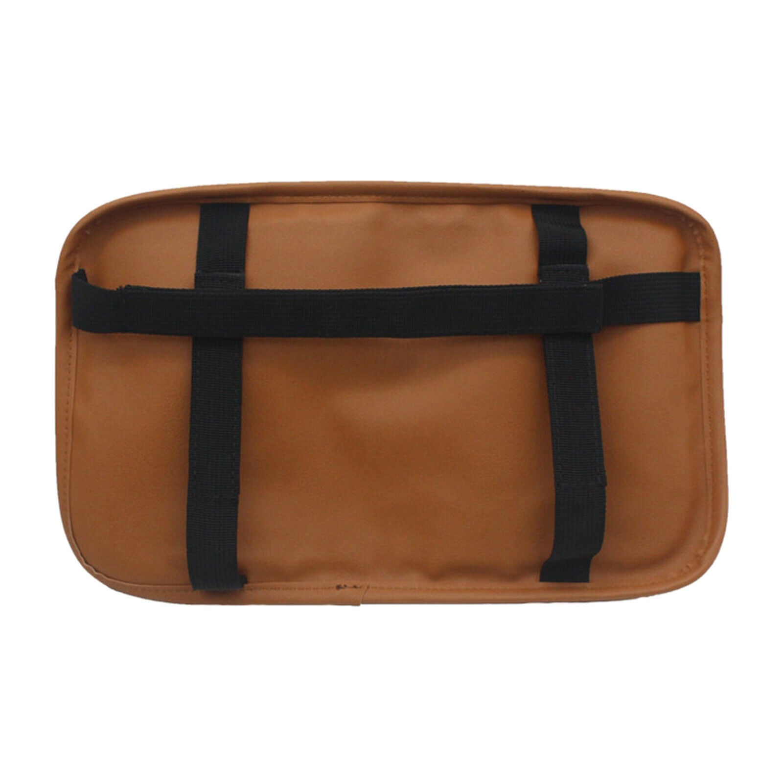 Motorcycle PU Leather Saddle Bag Storage Tool Bags Organizer Easy Install