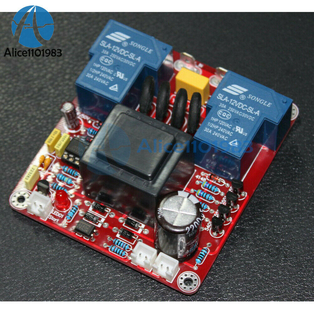 Amplifier Board Power Supply Delay Soft Start Temperature Protection Board