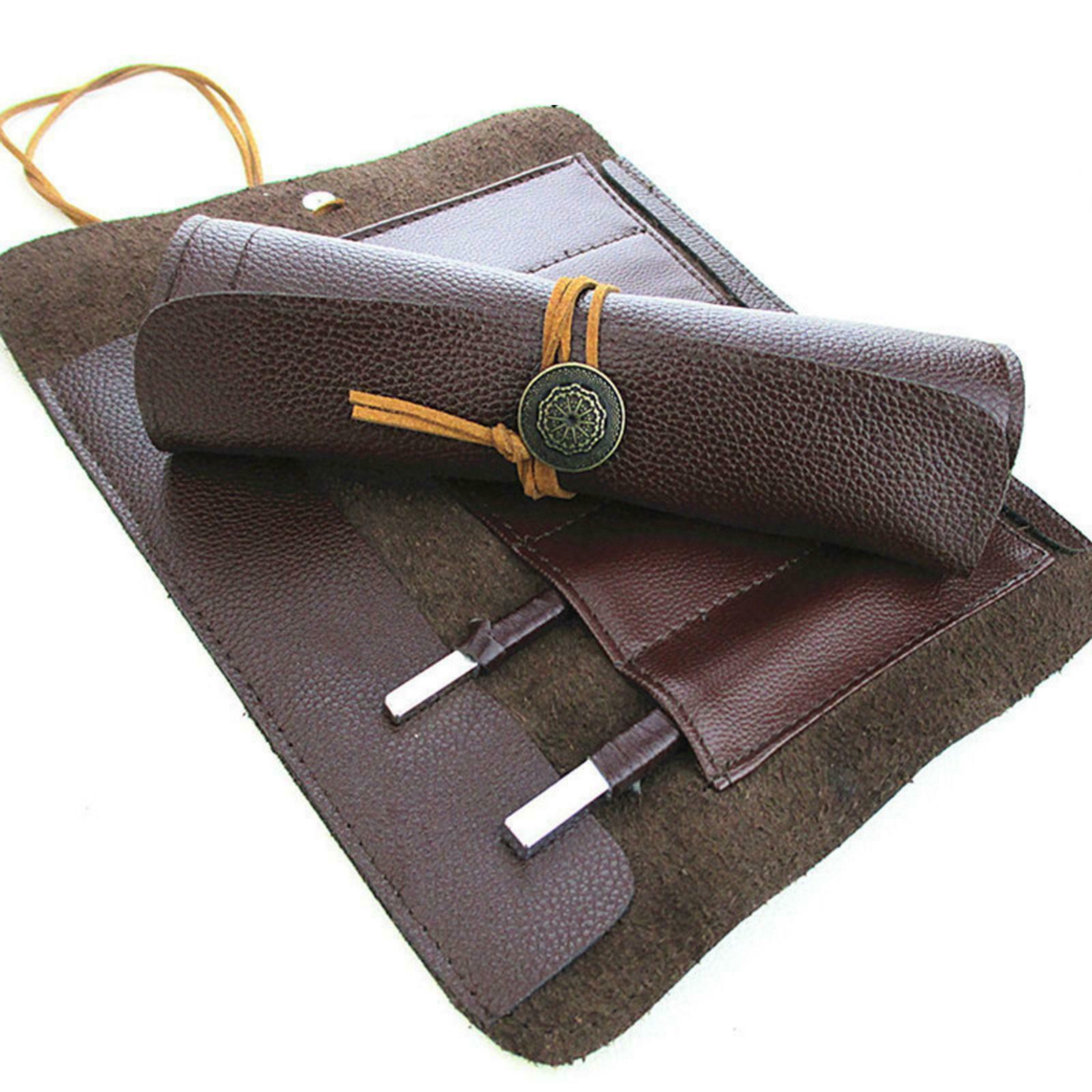 Carving Knives Roll Up Bag Cover Wrap Organizer Pocket for Travel Camping