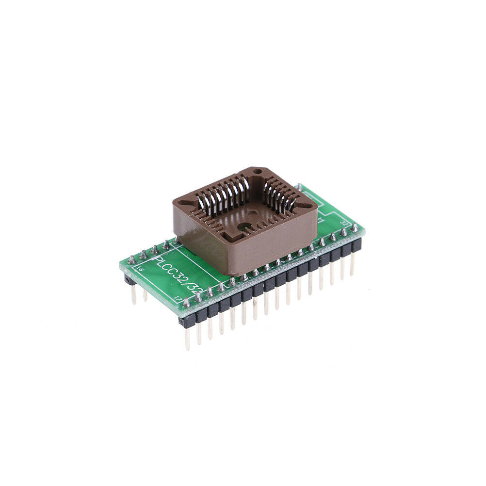 Plcc32 to dip32 programmer adapter ic socket converter modul.l8