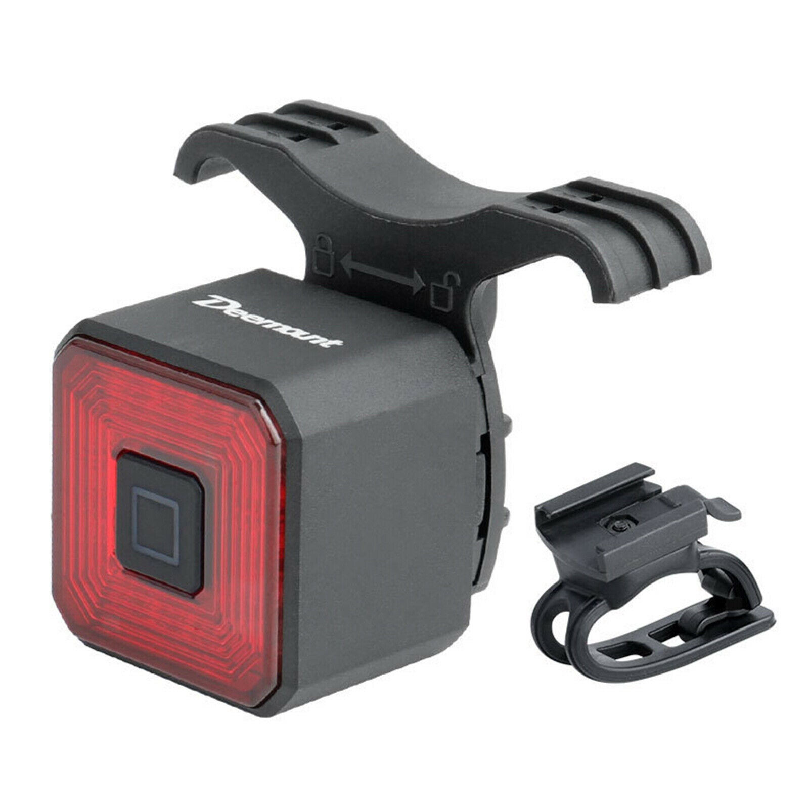 Smart Bike Tail Light Rear Lights  Flashlight USB Auto on/Off Sensor