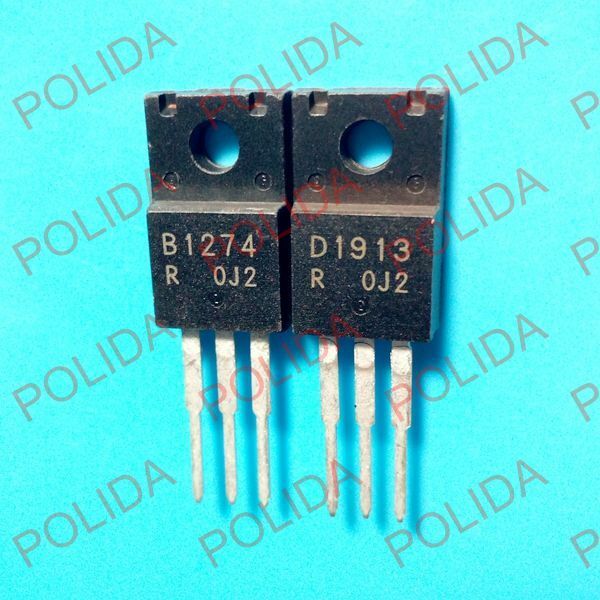 1pairs OR 2PCS SANYO TO-220F 2SB1274-R/2SD1913-R 2SB1274/2SD1913 B1274/D1913