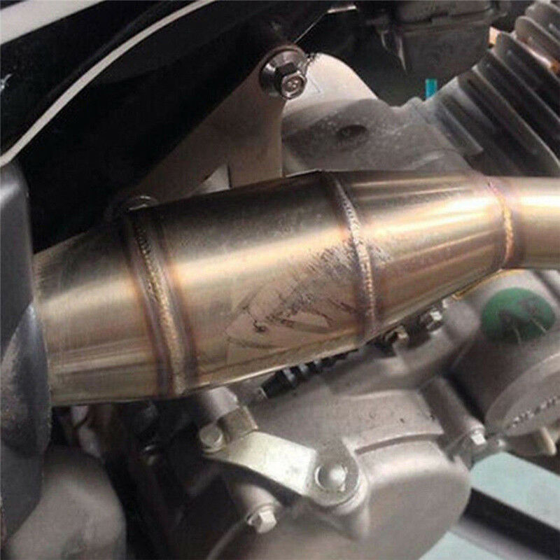 38mm Stainless Steel Motor ATV Expansion Chamber Tuned Exhaust Pipe Muffler Kit