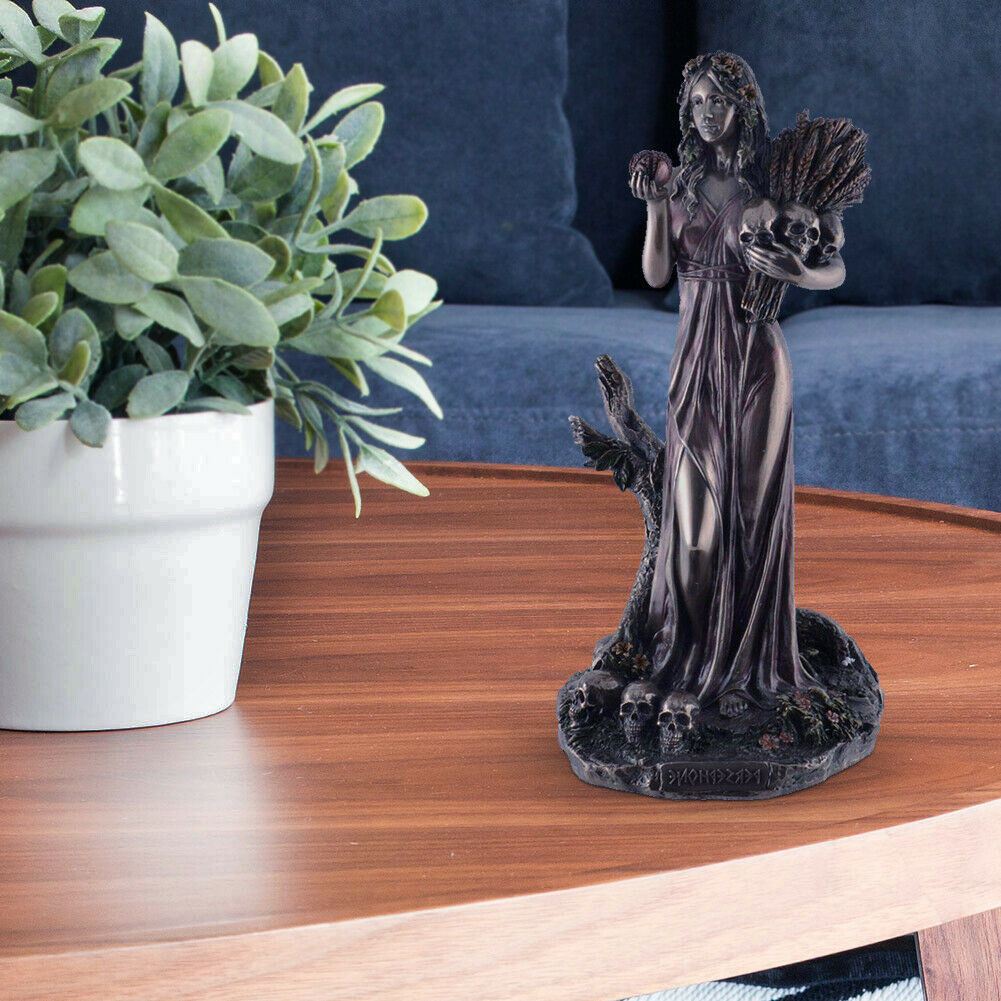 Persephone Greek Goddess of Vegetation and The Underworld Bronze Statue Decor @