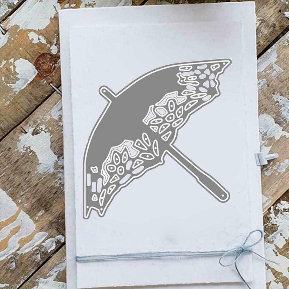 Umbrella Metal Cutting Dies Die Cut Stencil Embossing Scrapbooking Photo x1 L5K3