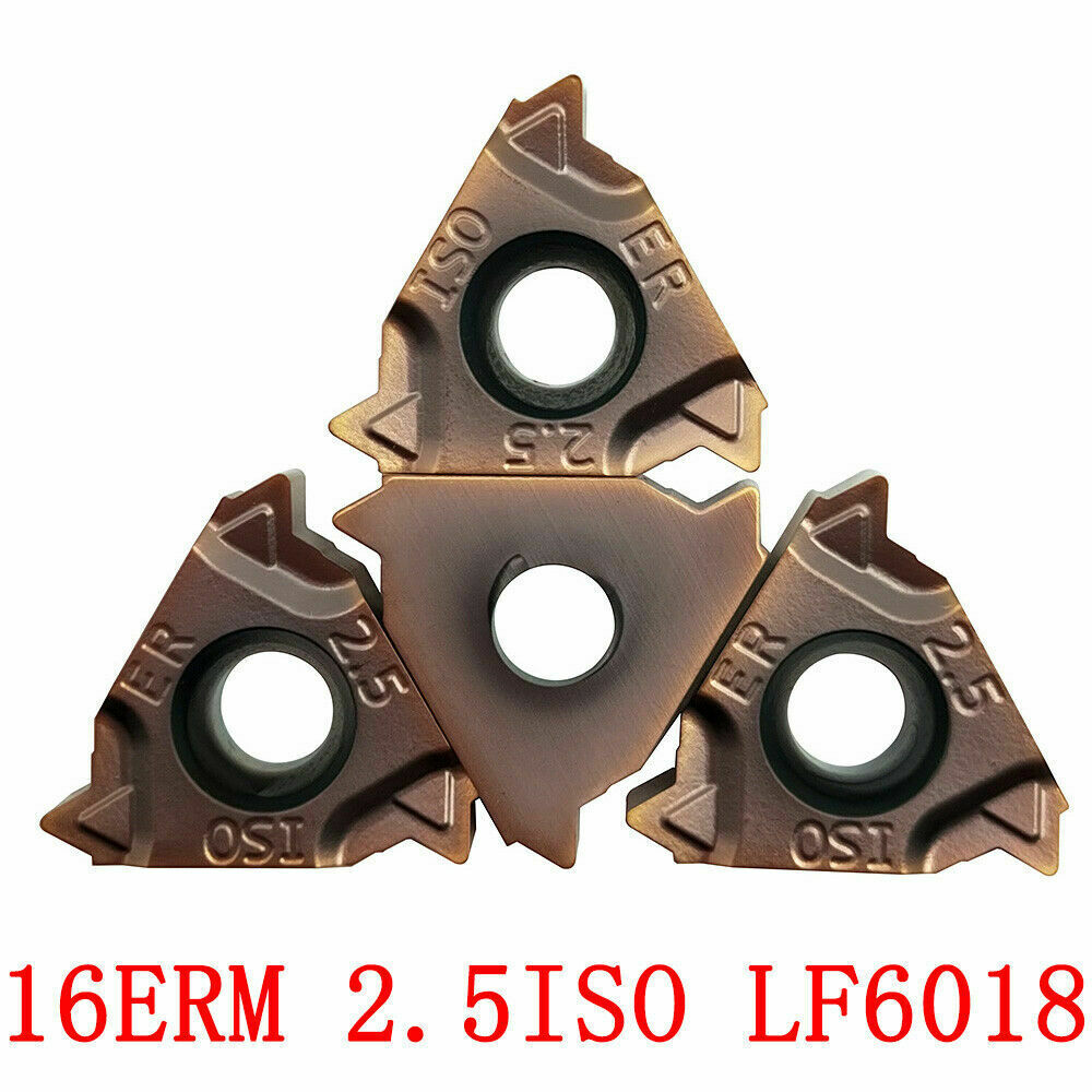 16ERM 2.5ISO LF6018 CNC lathe Tool Threading Insert Carbide Insert For P.M.K