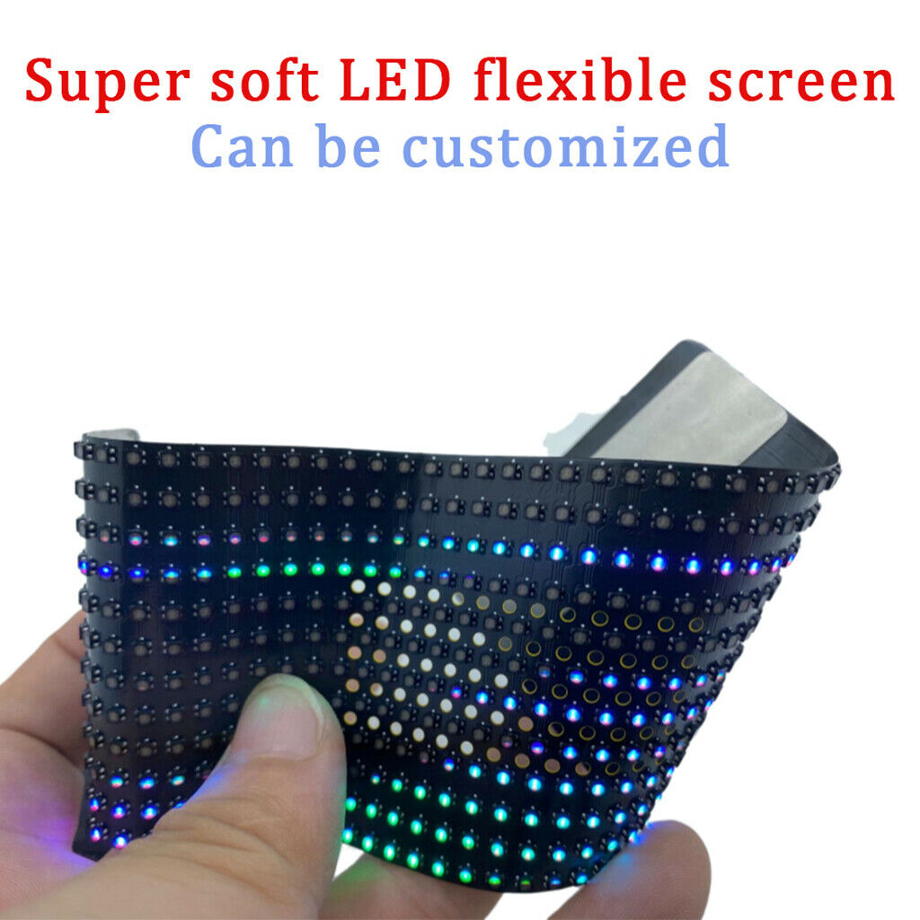 Fashion Glow LED Display   Hat APP Control for   Club Performance