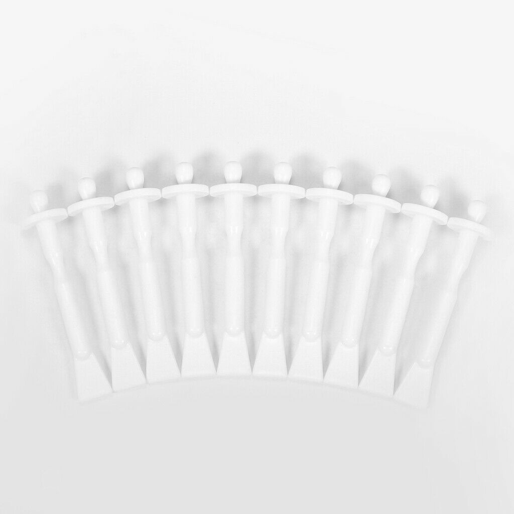 10Pcs Waxing Applicator Sticks Hair Removal Sticks Nasal Cleaning Stick