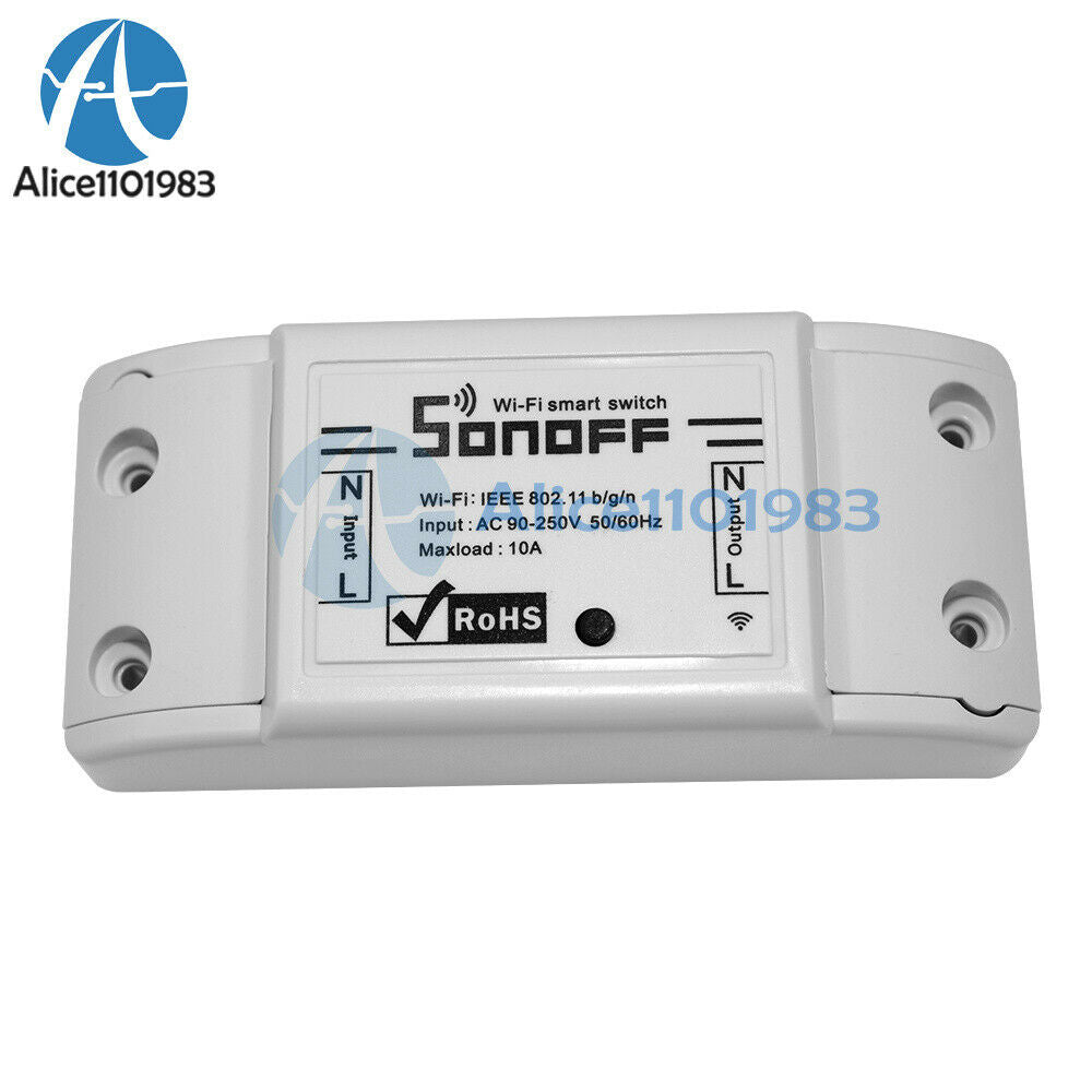 ABS Shell Socket Sonoff WiFi Wireless Smart Switch Module for Home DIY Android