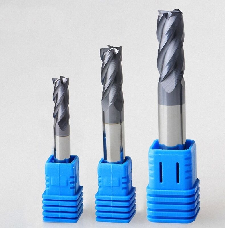 1 of 4flute 4mm X100MM Longer Coat Carbide End millng CNC Milling HRC:45 [M1]