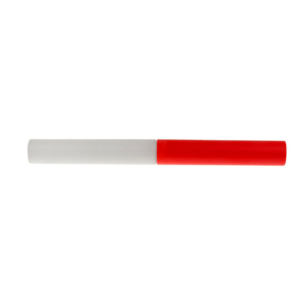 Red White Plastic Athletic Track and Field Running Racing Relay Baton