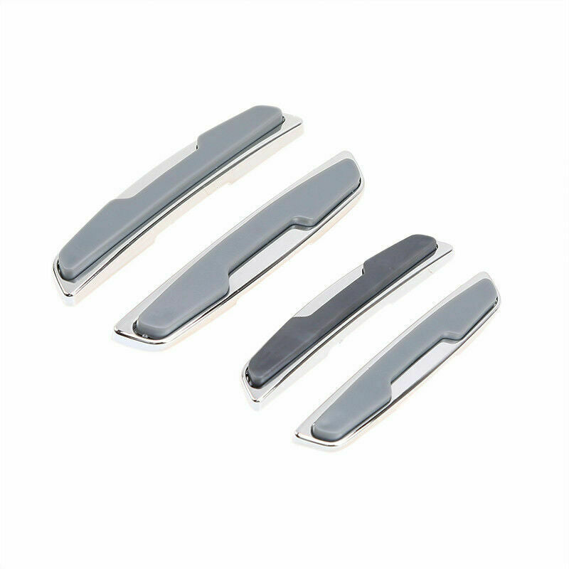 Car Auto Door Edge Guards Anti-rub Trim Molding Strip Scratch Protector Grey Set