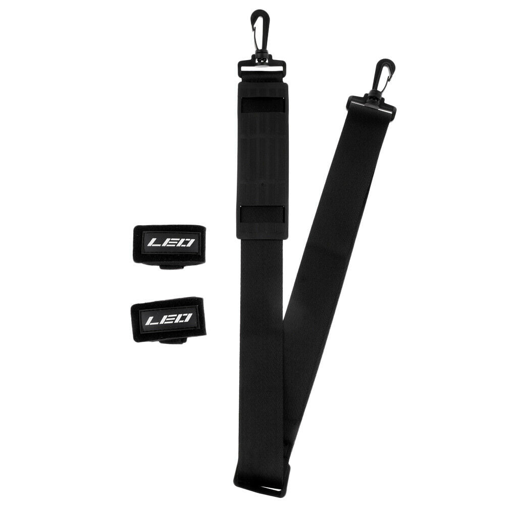 Rod Carry Strap Wrap Shoulder Belt Baitcasting   Rods Holder Band