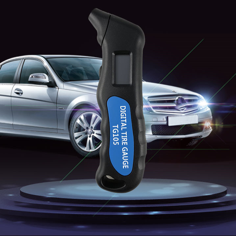 TG105 Digital Car Tire Tyre Air Pressure Gauge Meter Manometer Barometers Tester