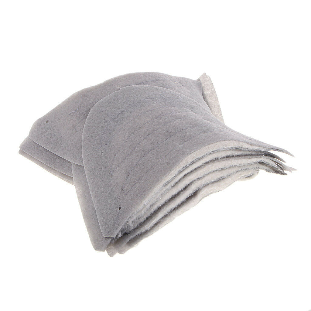 5 Pairs Cotton Shoulder Pads Clothes Sewing Accessories 01: Thickness 8mm