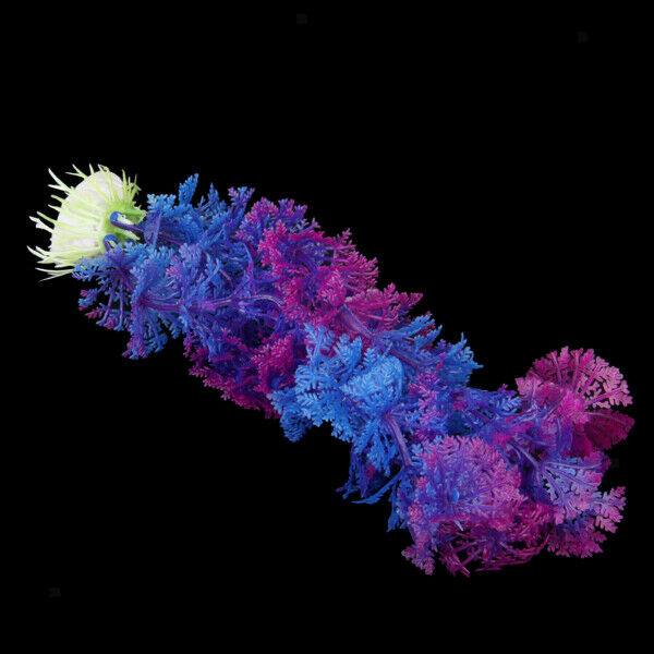Silicone Coral Decor +20cm Plants For Aquarium