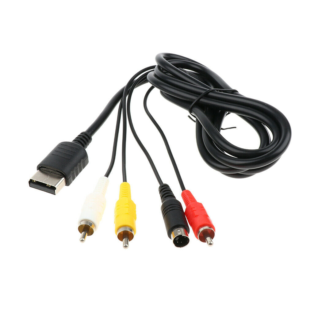 Audio Video AV A/V S-Video Composite Cable Cord Wire For Sega   Console