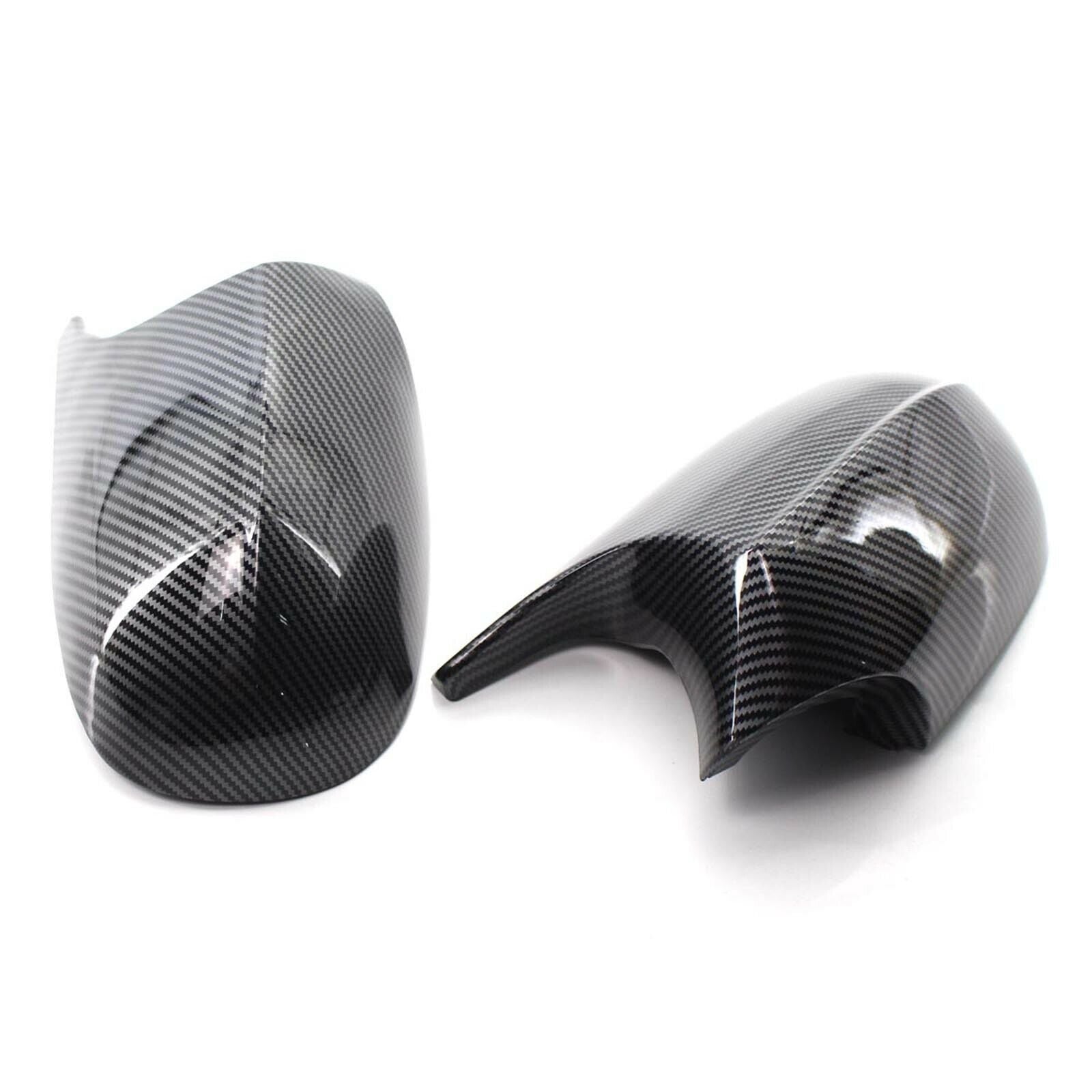 2x M3 Style Side Mirror Rear View Covers Replaces for BMW E90 E91 E92 E93