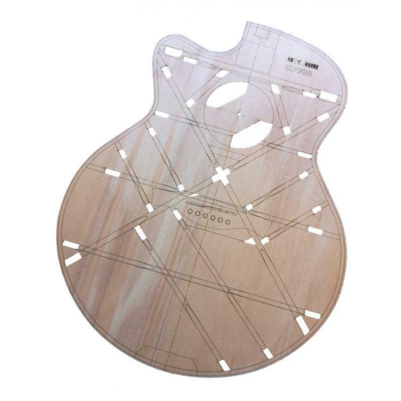 DIY Acoustic Guitar Body Layout Template Premium SJ Guitar Building Templates,