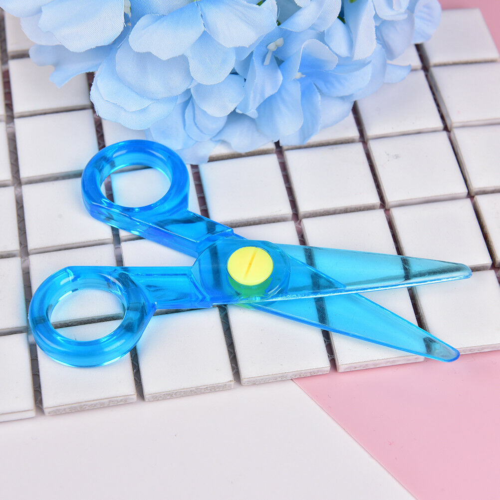 Quality Safety scissors Paper cutting Plastic scissors Children's handmad.l8