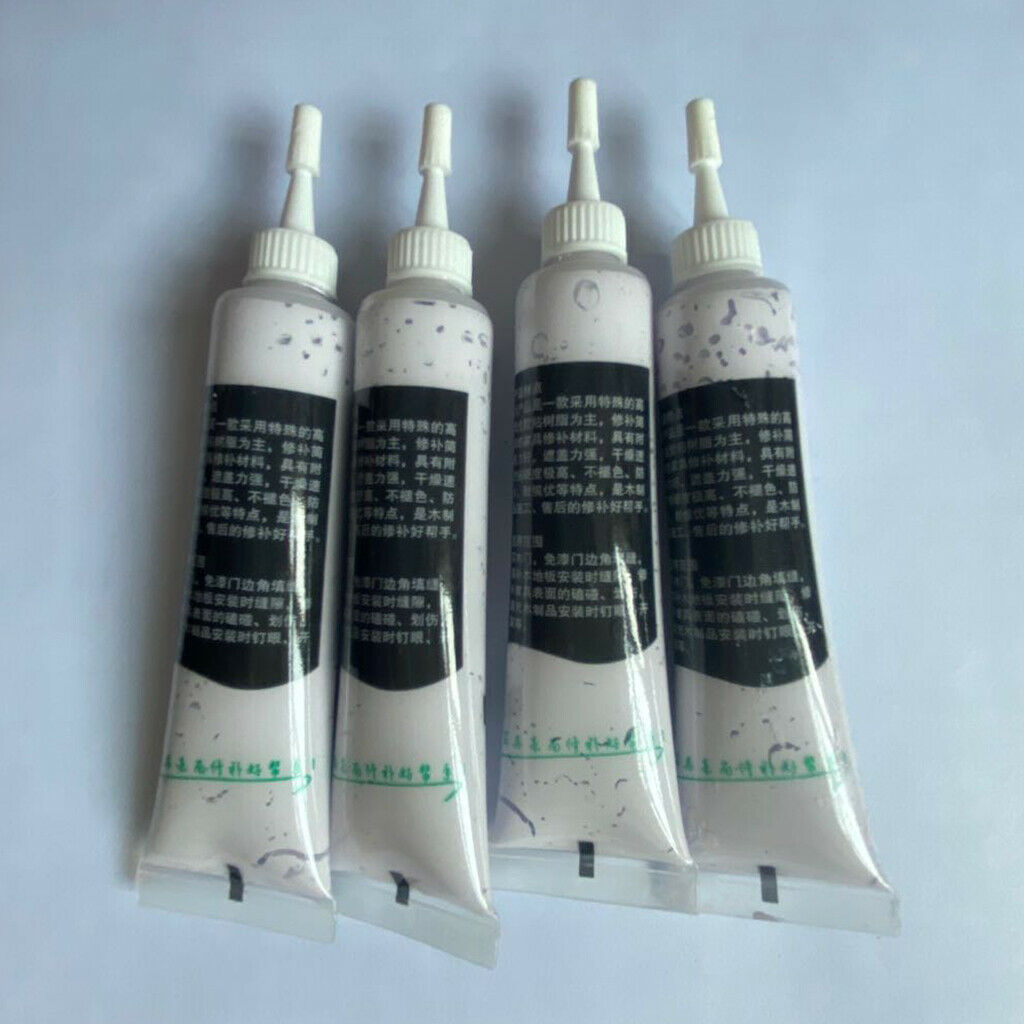 3x Wood Furniture Refinishing Paint Floor Scratch Repair Paste White