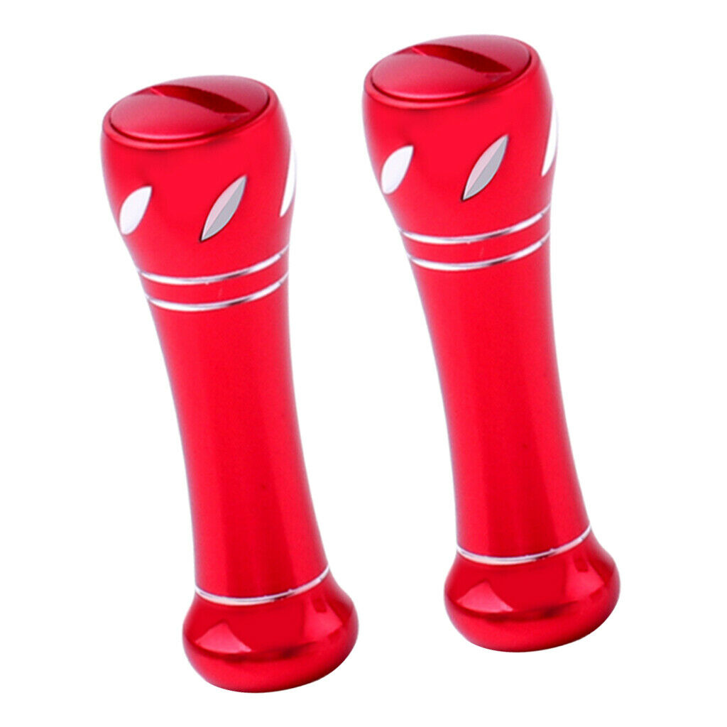 2 Pieces CNC Full Metal  Reel Handle Knob for SHIMANO Baitcasting