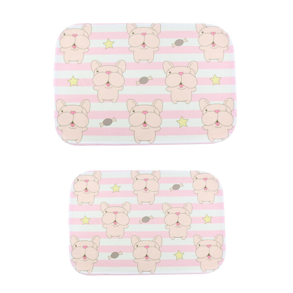 1 Pc Rectangle Mat Pad Polyester Sleeping Bed Cushion for Large Small Dogs S