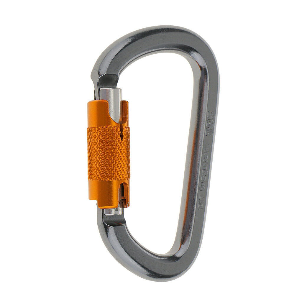 Climbing Carabiner, Auto Locking Carabiner Clips, Heavy Duty for Climbing and