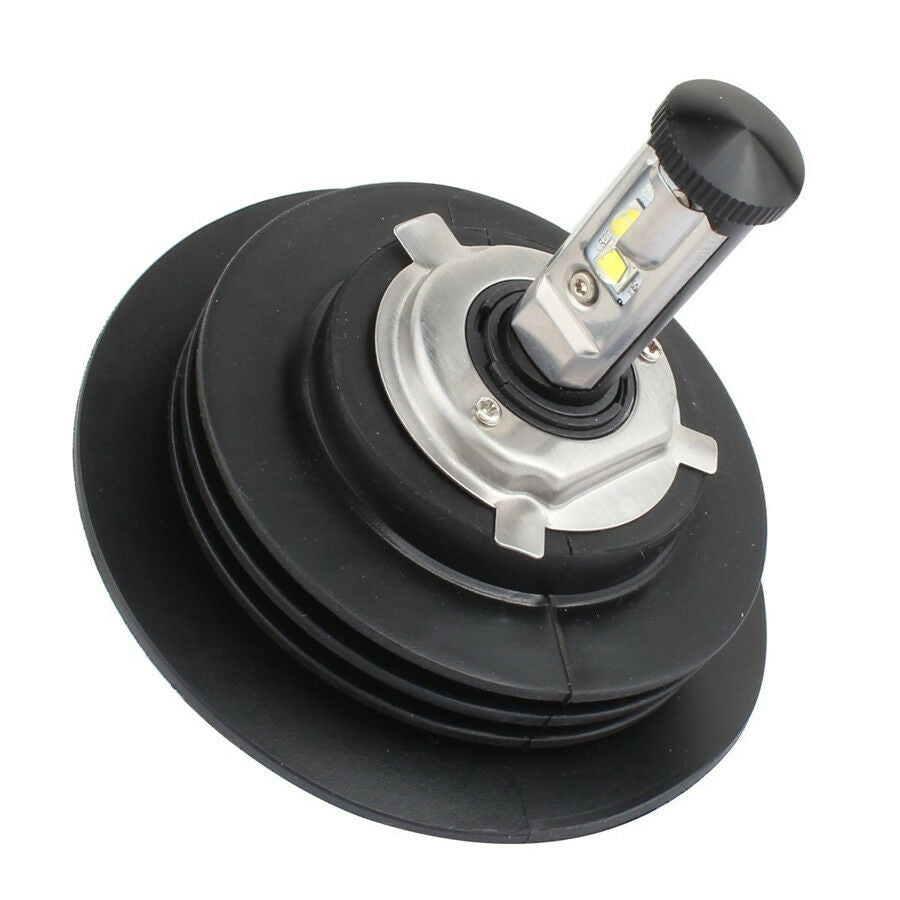 2x Auto Car Headlight Dust Cover Rubber Housing Seal Cap for LED Conversion Kit