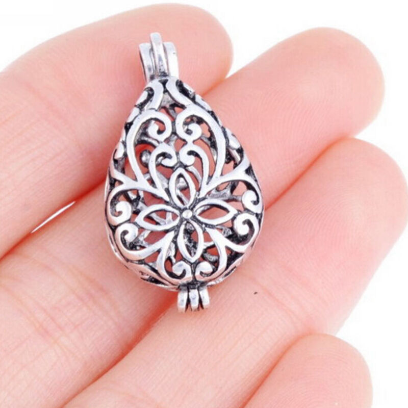 Lovely Wishing Tear Drop Fairy Glow in the Dark Steampunk Pendan.l8