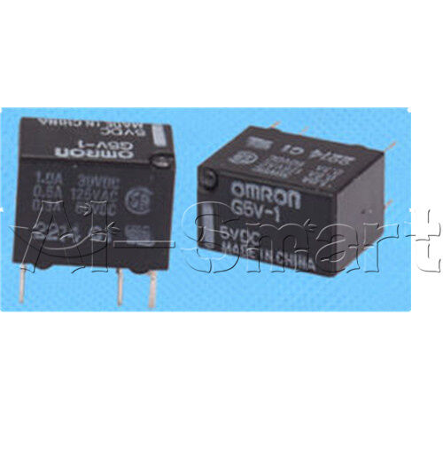 1Pcs 5V Relay G5V-1-5VDC Signal Relay 6 PINs for Omron Relay AS