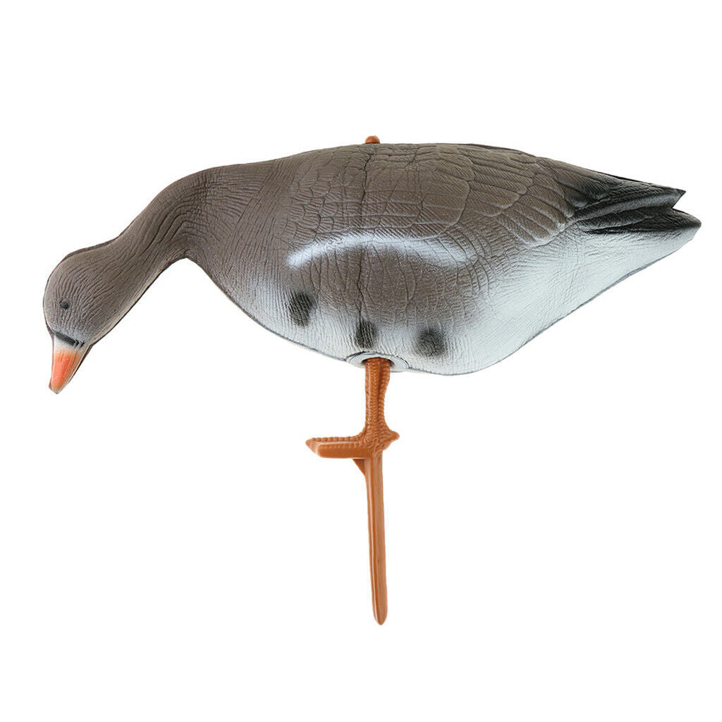 4Pcs Simulation Goose Hunting Decoy Full Size Duck Target Crow Decoys Garden