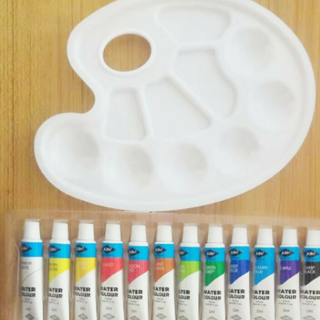 12 Tubes Acrylic Paint Artists Paint Set With Brush Set Artist Paint Brush Set
