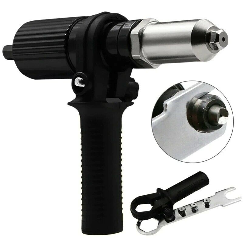 Professional Insert Cordless Electric Drill Tool Kit Electric Rivet Nut Gun Adap