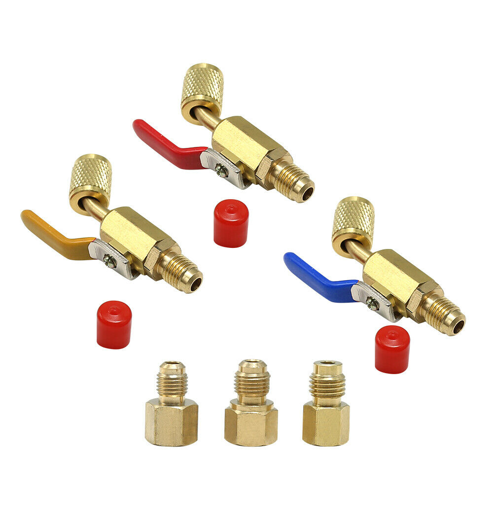 1/4'' Sae Compact Ball Valve for AC Safety Valve and Refrigerant Cooling Tool