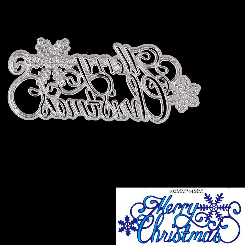 Snowflake christmas Metal Cutting Die For DIY Scrapbooking Album Paper Car.l8