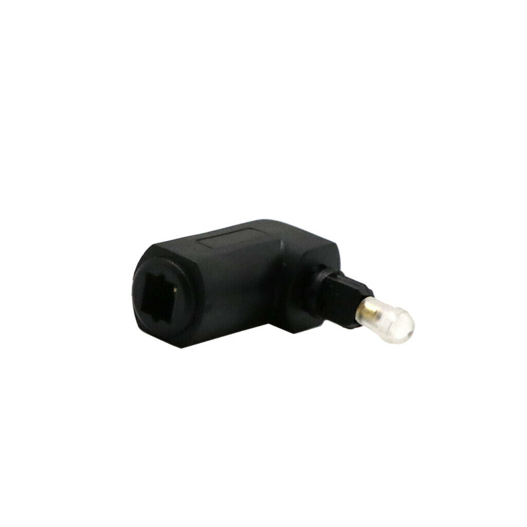 Tos Digital Optical   To 3.5mm Mini Plug 90 Degree Audio Adapter