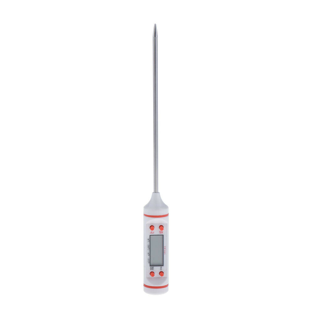 Set of 4 Food Thermometer Grilling Temperature Sensor for Cooking Food