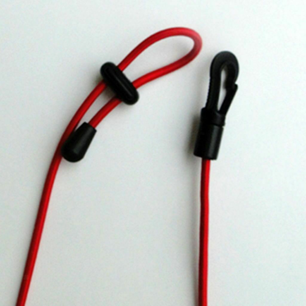 2 Pieces 120cm Kayak Canoe Paddle Leash Safety Fishing Rod Pole