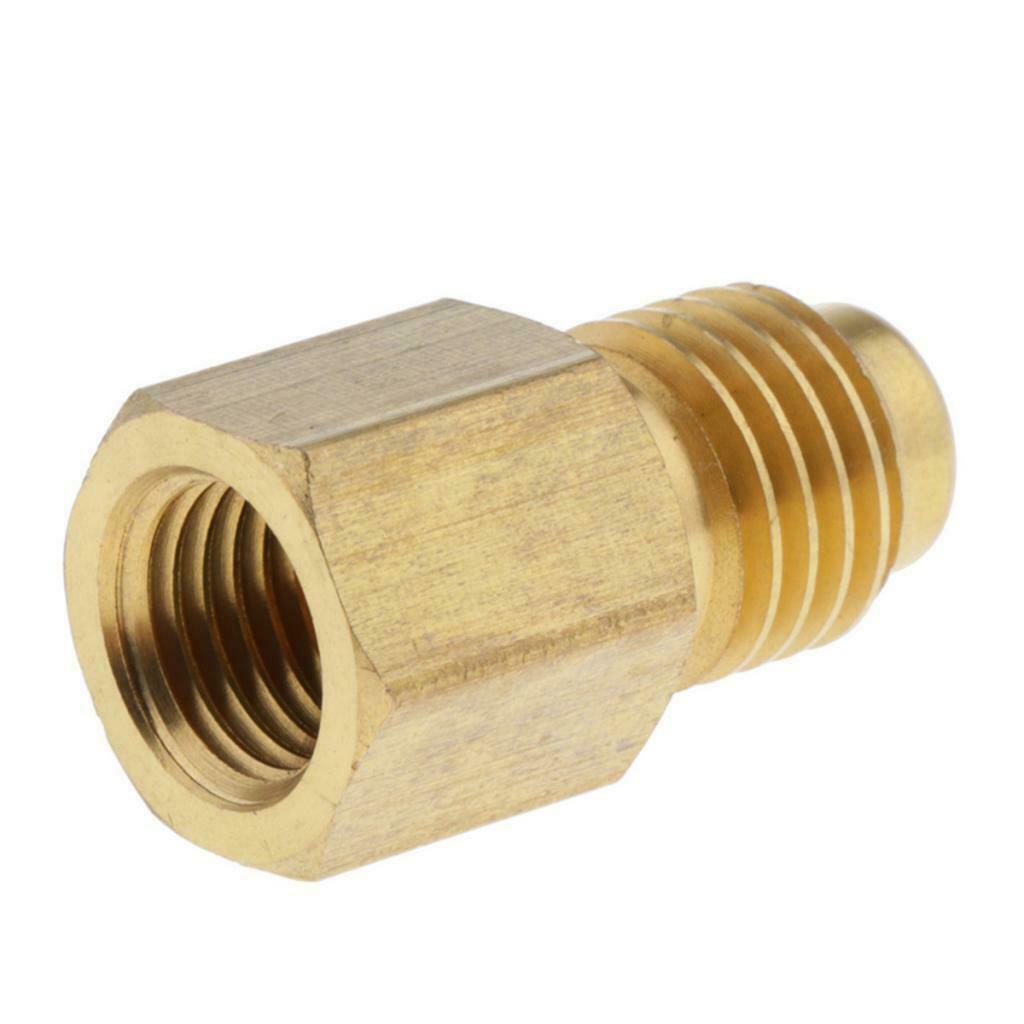 Brass R134A Refrigerant Tank Adapter Professional Practical High-quality 1Pc