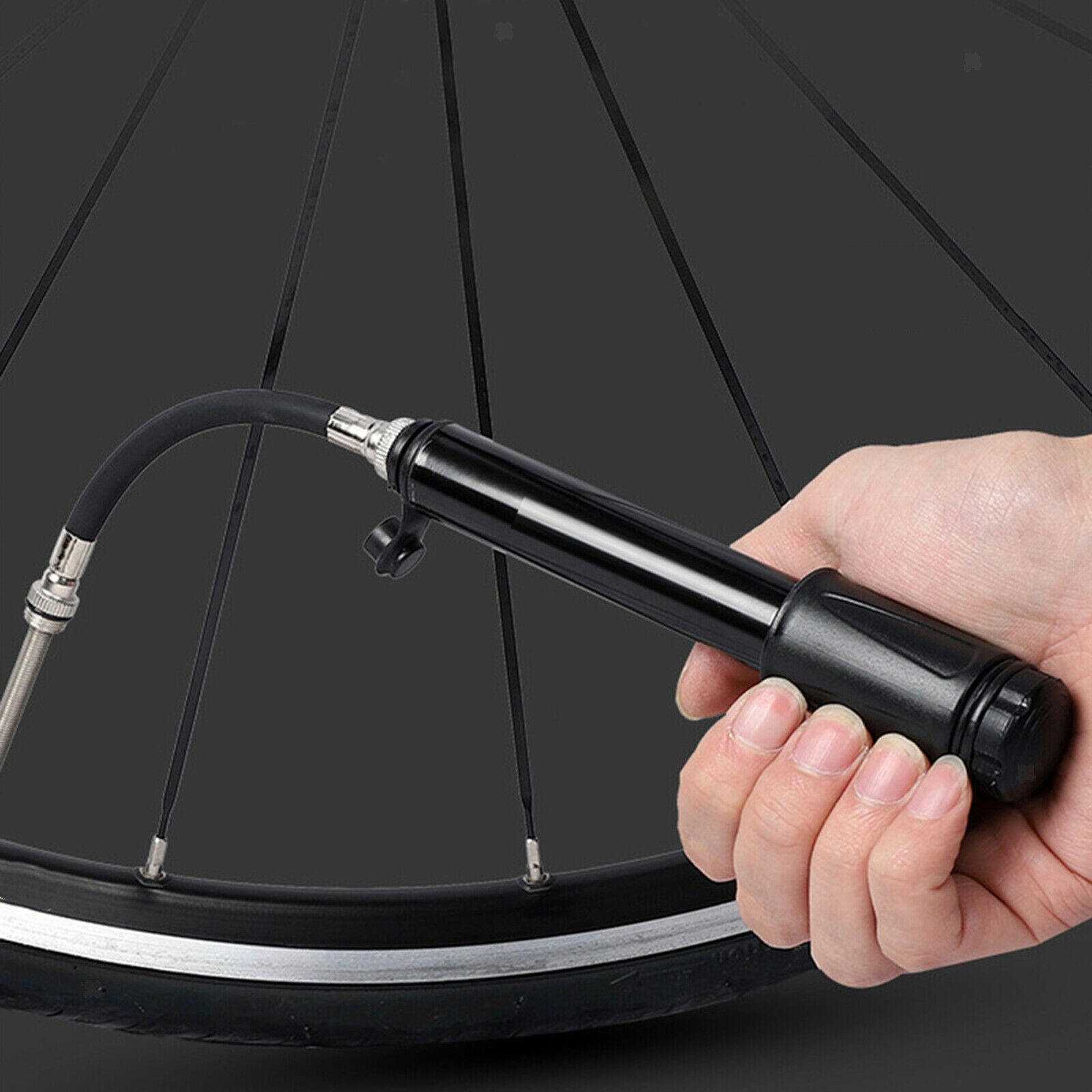 Air Pump Mini Bike Bicycle Tire Pump Fast Inflation for Road Bike Tyres