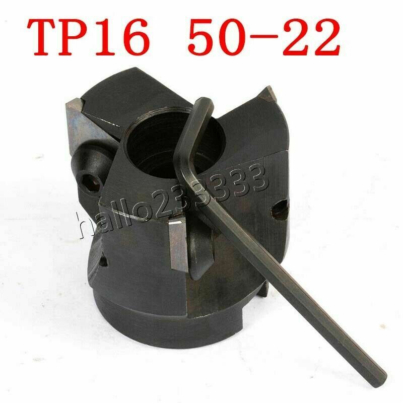TP16-50-22-4TRight angle square shoulder indexable face mill cutter for TPKN1603