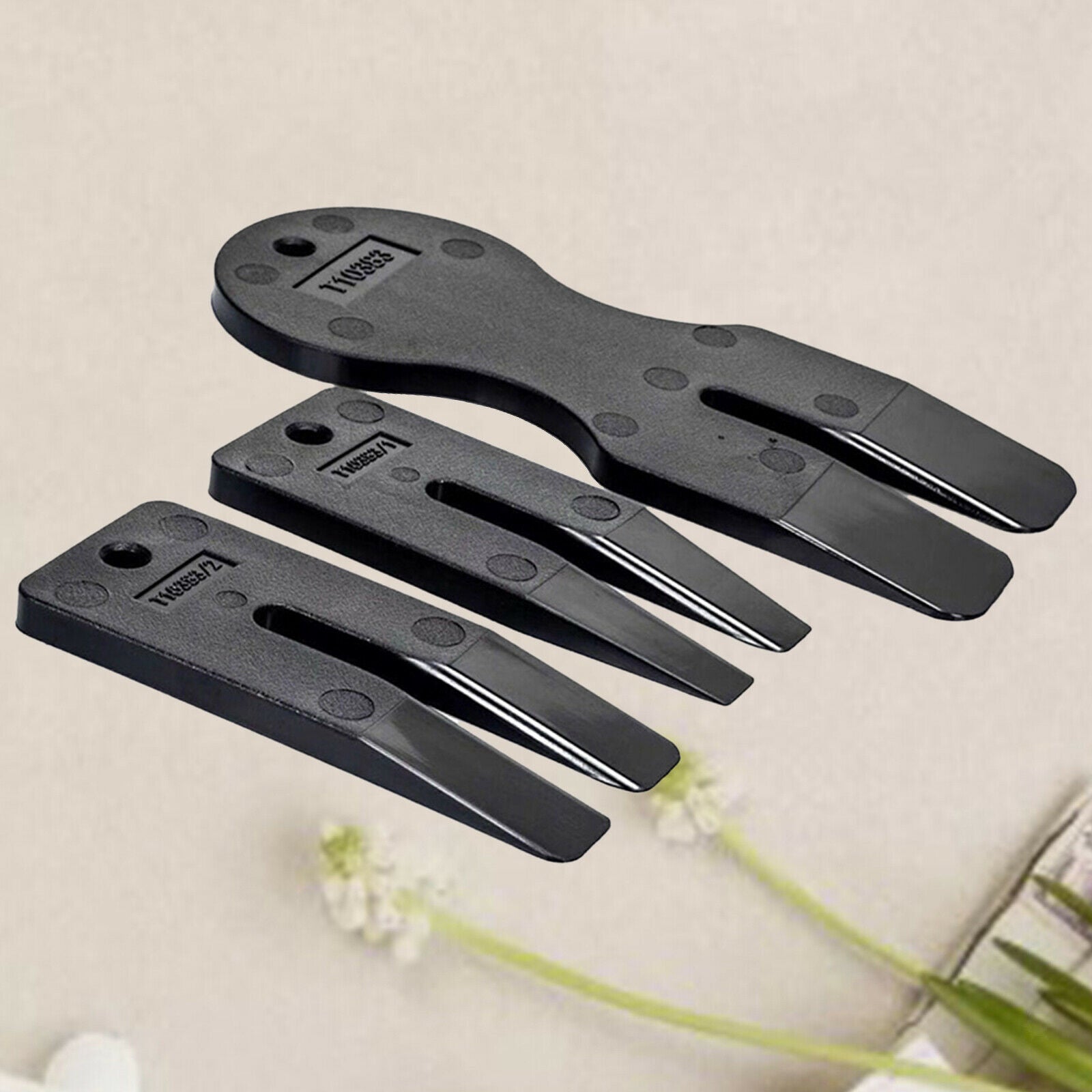 3Pcs Nylon Door Trim Car Trim Wedge Panel Clip Tools For VW Equiv Automotive