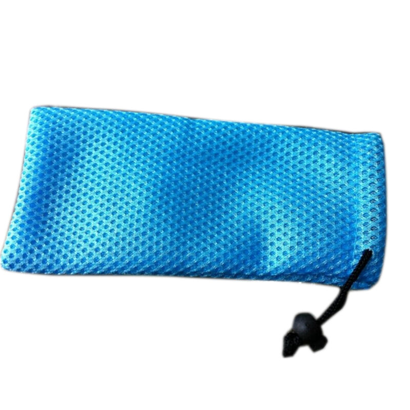 2 Pouches Sunglasses Soft Cloth Dust Cleaning Optical Glasses Portable Bag BDAFL