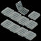 10x Hard Plastic Battery Case Holder For Rechargeable AA AAA Battery Storage Box
