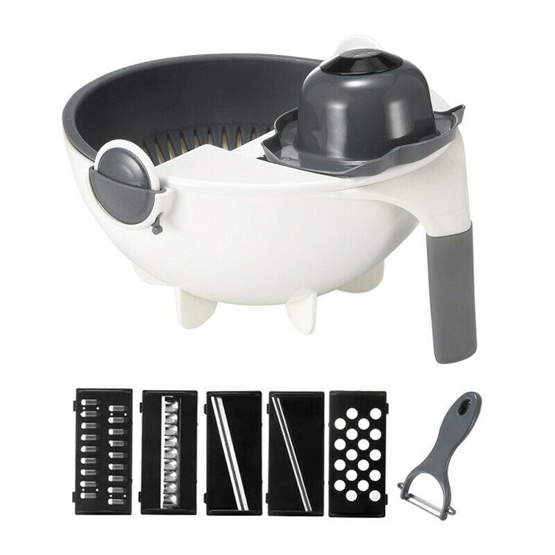 Multifunctional Vegetable Cutter Fruit Vegs Slicer Grater Shredders Drain BaBDA